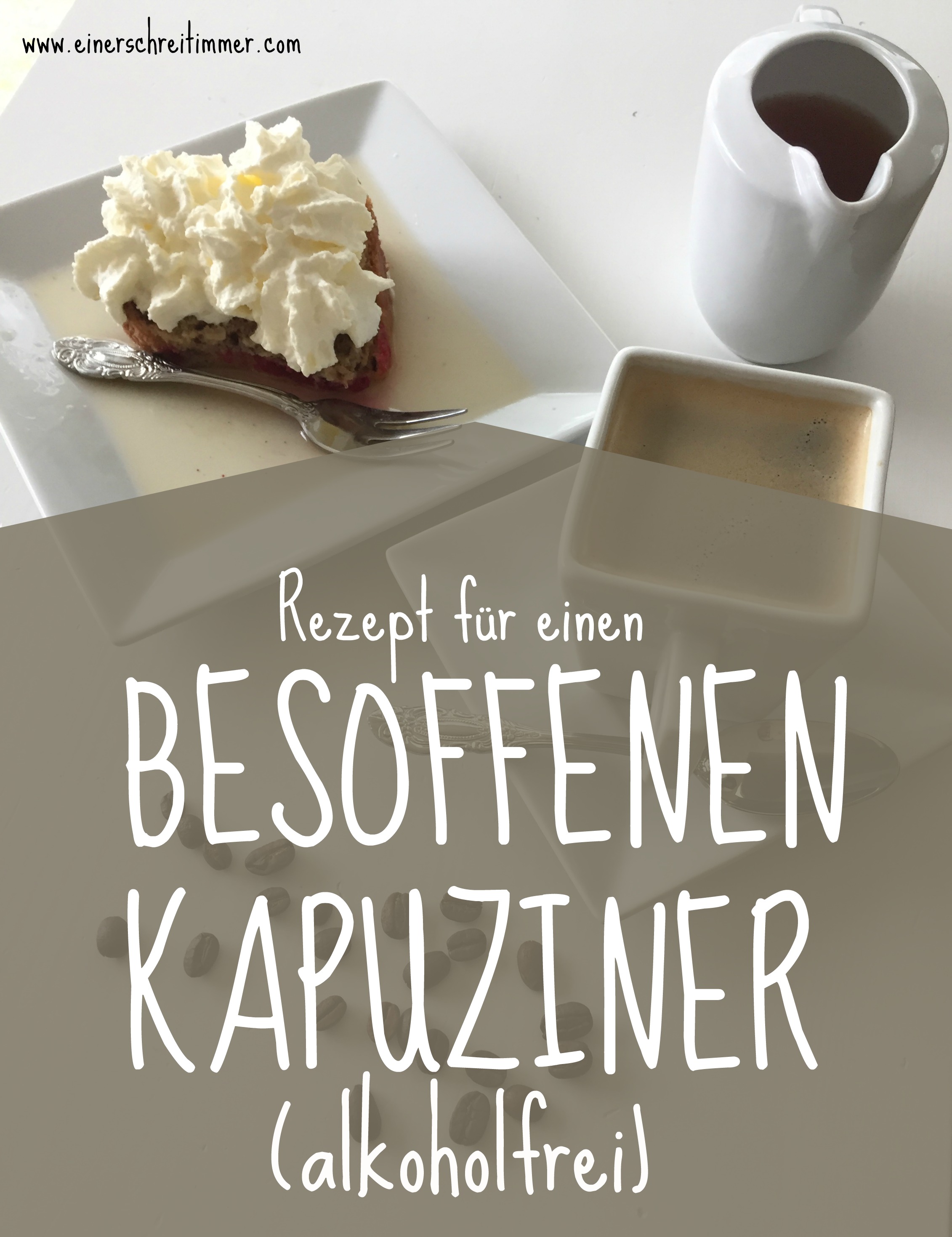 Rezept für einen "Besoffenen Kapuziner" - traditionelle österreichische Resteküche. 