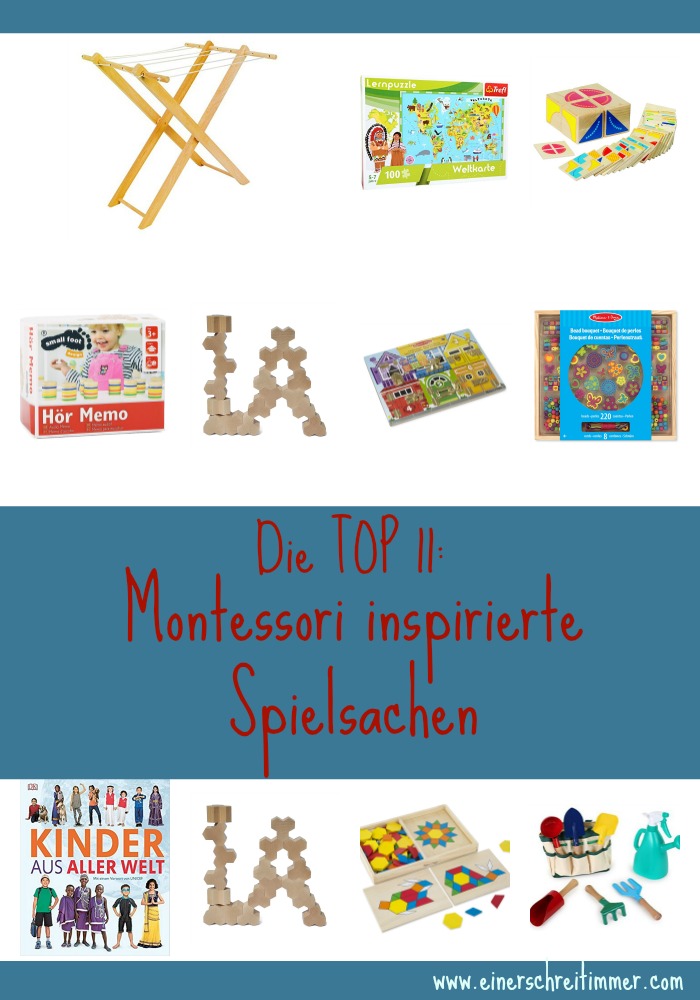 Die Top 11: Montessori inspirierte Spielsachen