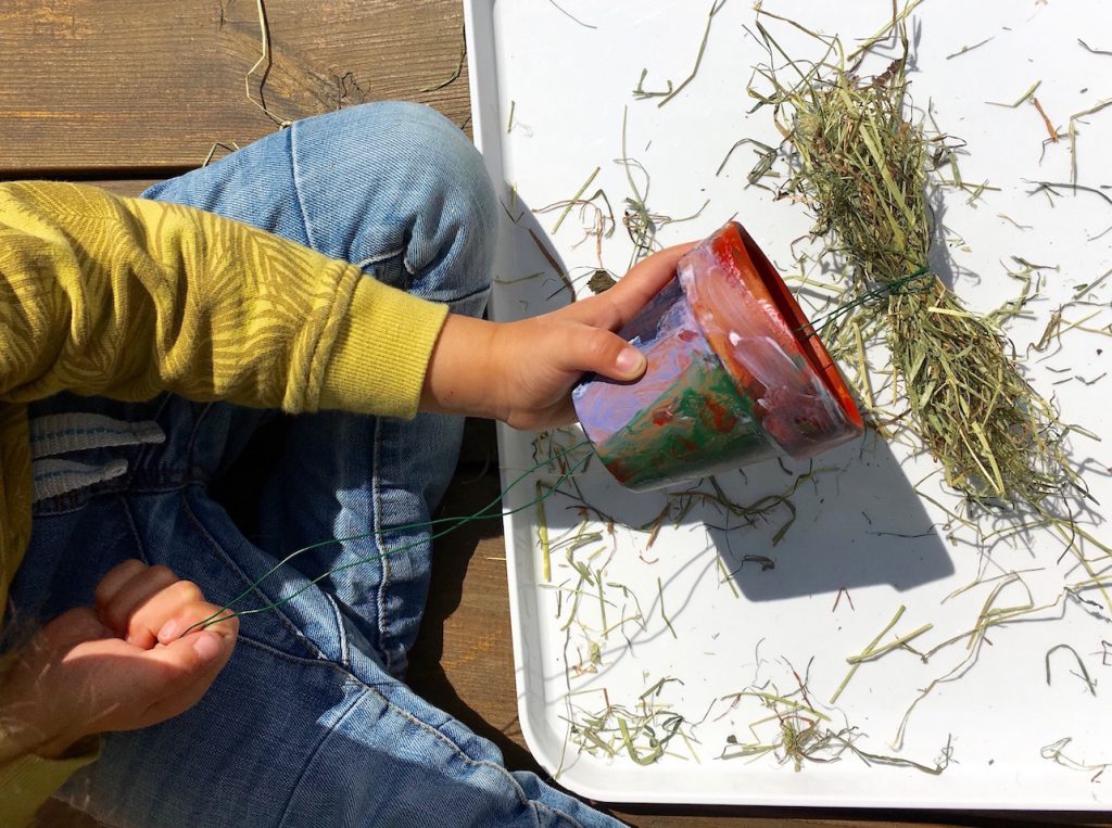 Wir basteln ein Ohrwurmhotel für den Garten - DIY mit Kindern für Garten Nützlinge