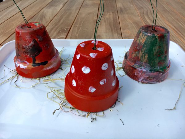 Ohrwurmhotel - Basteln mit Kindern für den Garten › ★ Mamablog: Einer