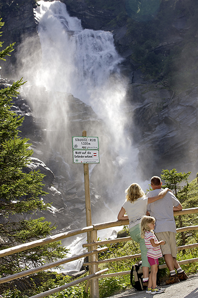 Die Top 11 Ausflugsziele in Zell am See/Kaprun mit Kindern: Krimmler Wasserfälle