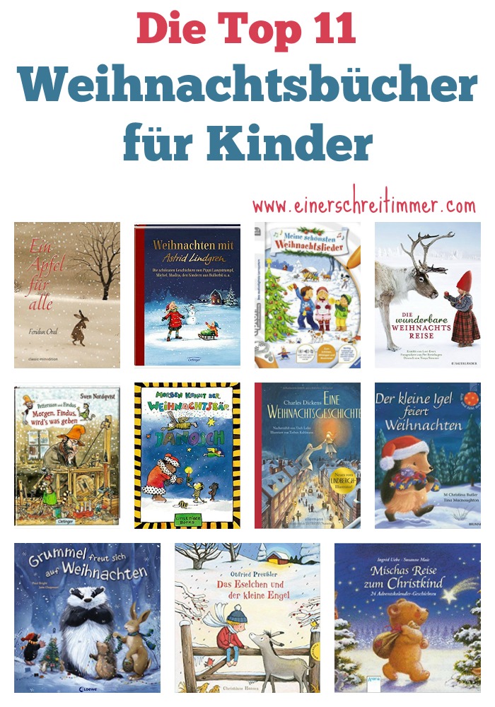 Die schönsten Weihnachtsbücher und Adventbücher für Kinder