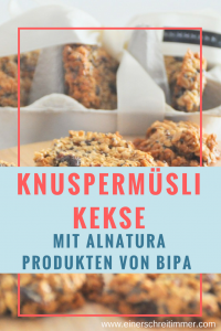 Alnatura Knuspermüsli Kekse, Adventszeit und Weihnachtszeit mit Bipa