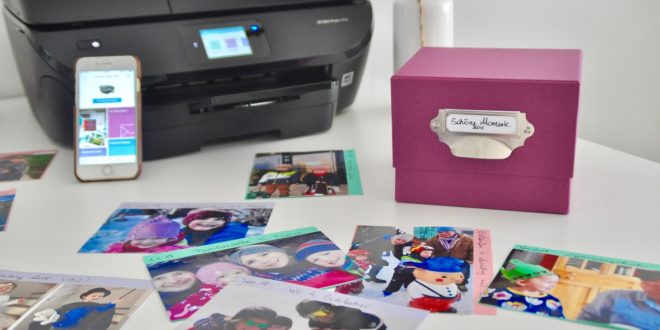 #reinventmemories "HP makes me hygge" Schöne Momente Box mit dem Fotodrucker Envy Photos von HP