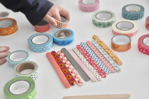 DIY zum Muttertag: Bilderrahmen aus Washi Tape