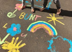 DIY: Wasserfarben für die Straßen-Malerei selber machen
