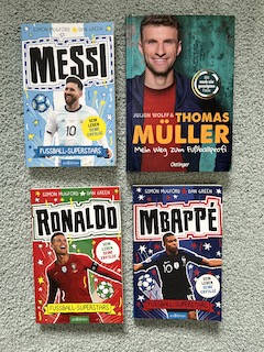 Bücher über Fußballstars